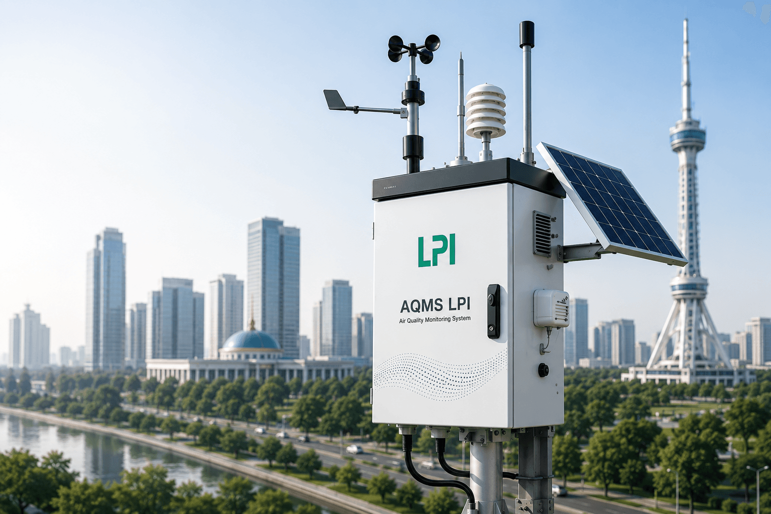 AQMS LPI станция мониторинга качества атмосферного воздуха